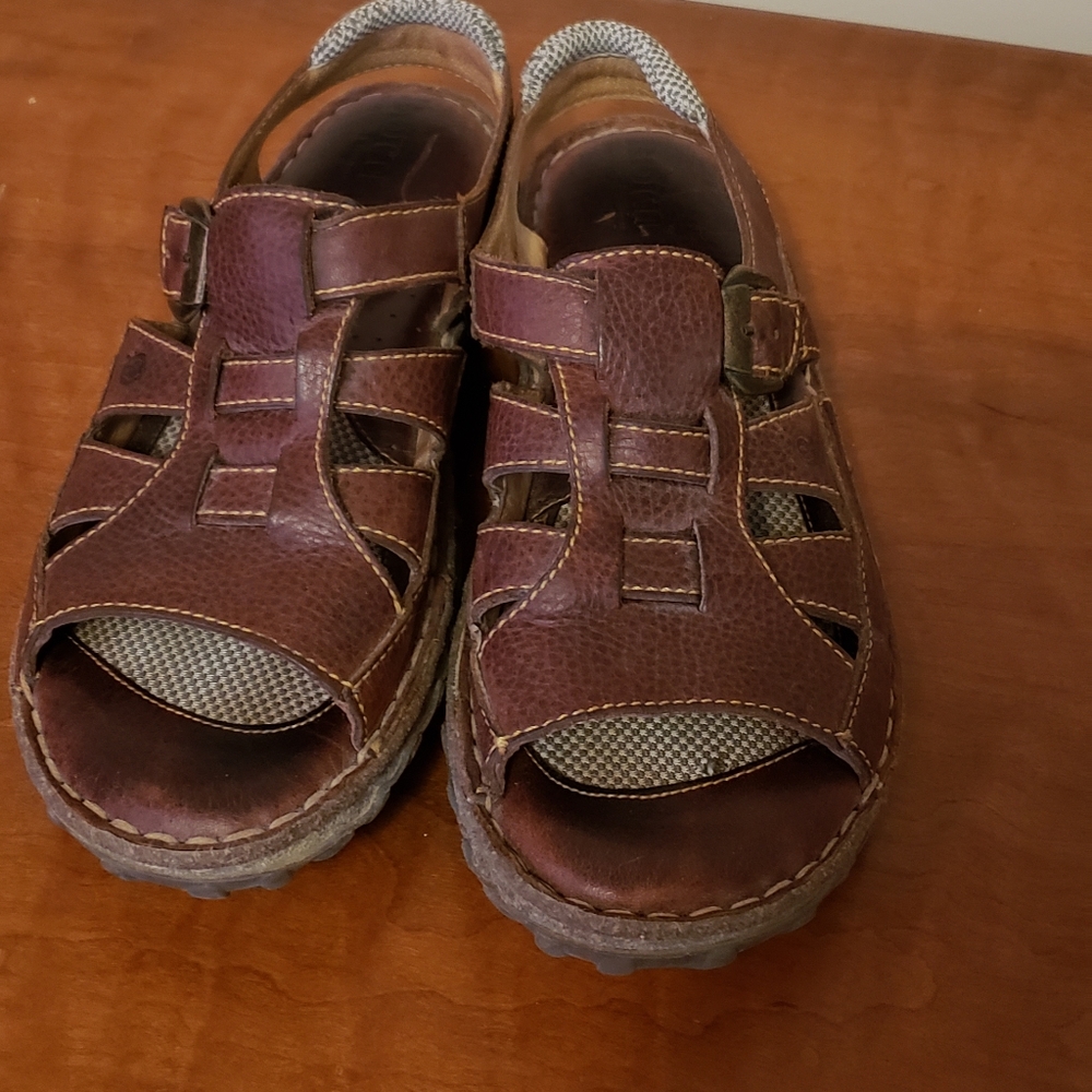 Born sandals size 7 womens